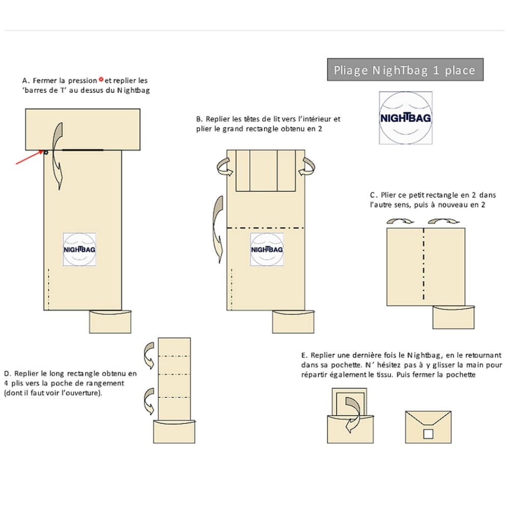 NighTbag® coton fin