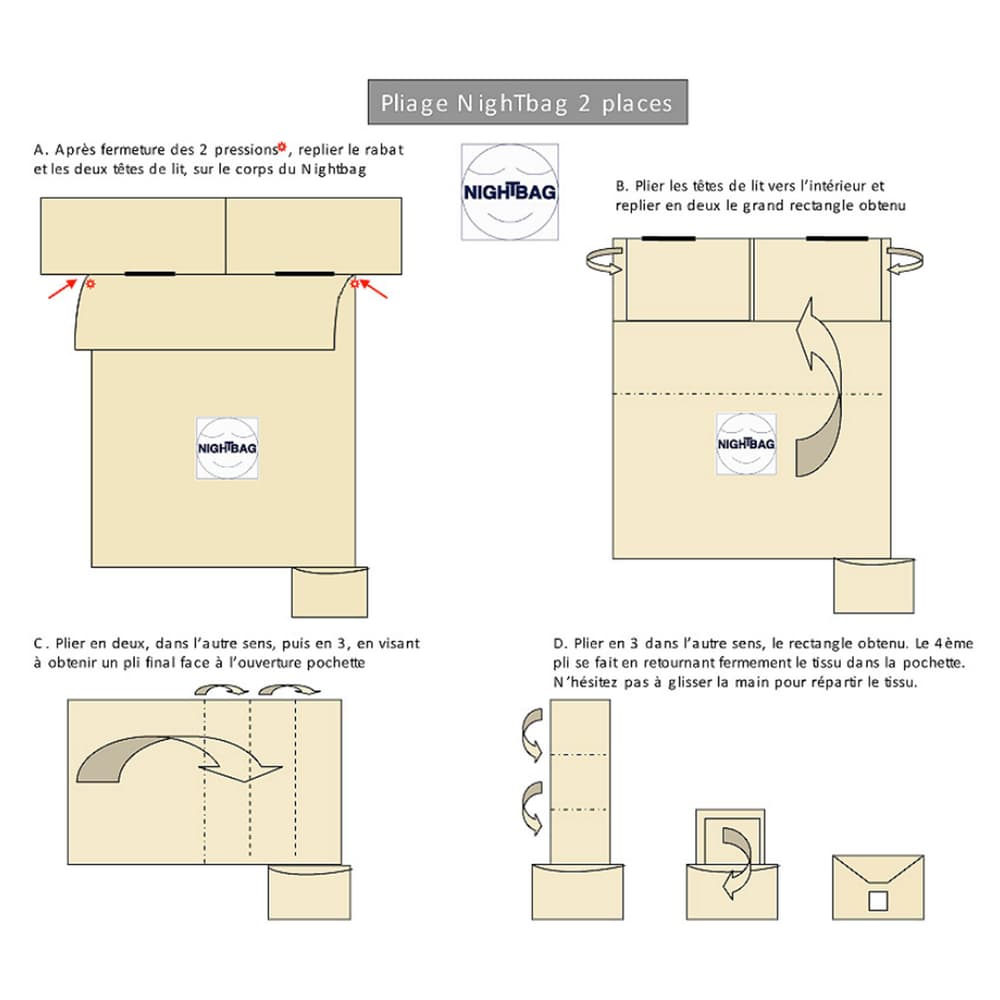 NighTbag® coton fin