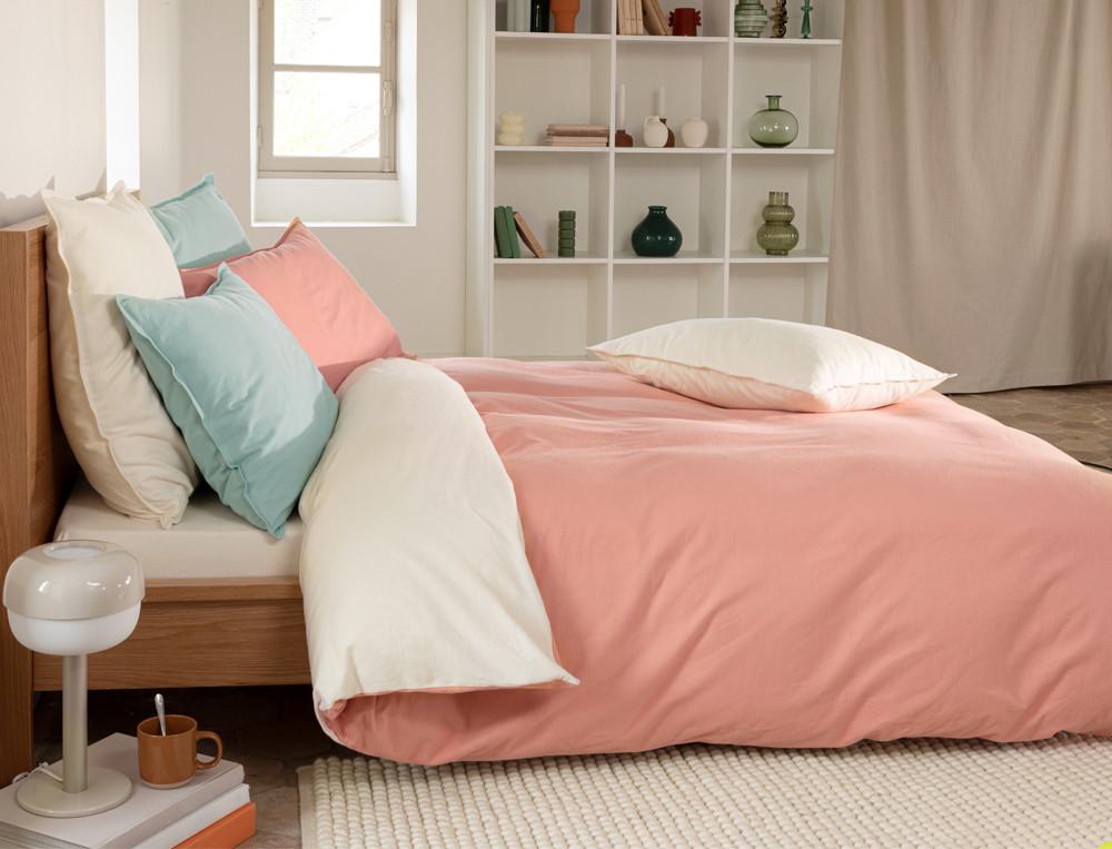 Flanelle bicolore