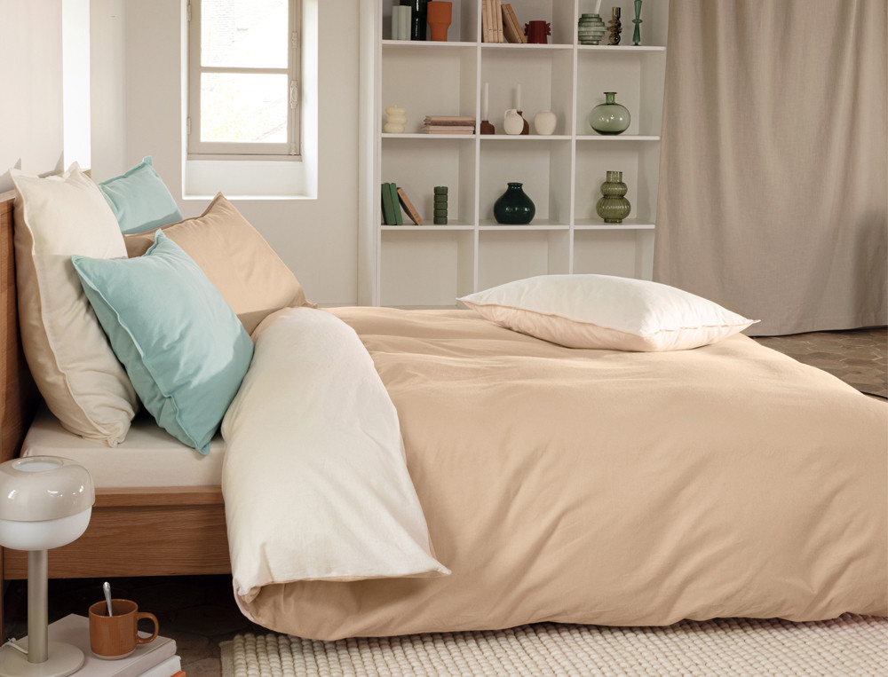 Flanelle bicolore