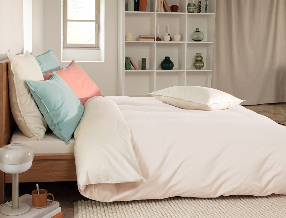 Flanelle bicolore
