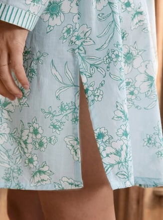 Chemise de nuit Brume florale - Linvosges