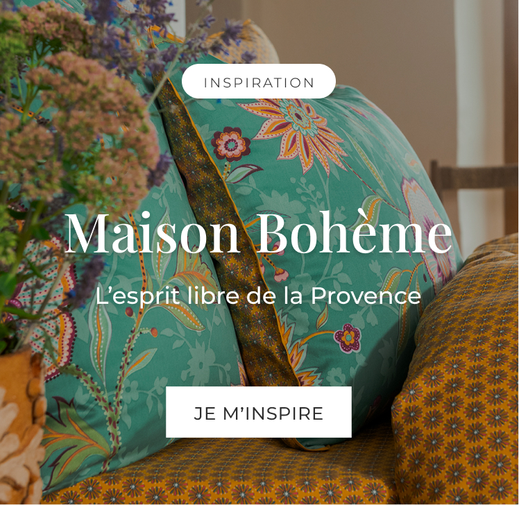 Linge de maison inspiration maison bohème - Linvosges