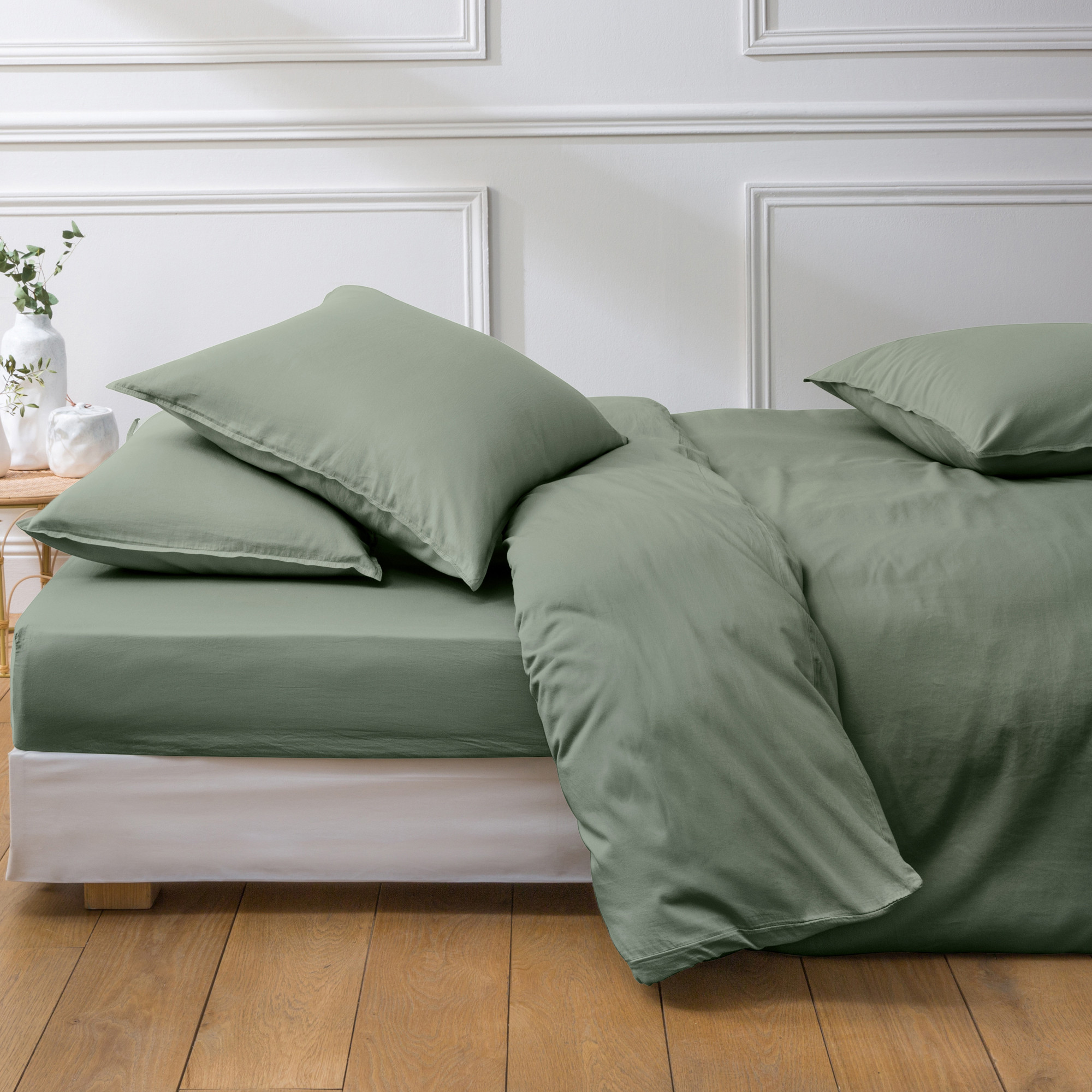 Gewaschener Satin