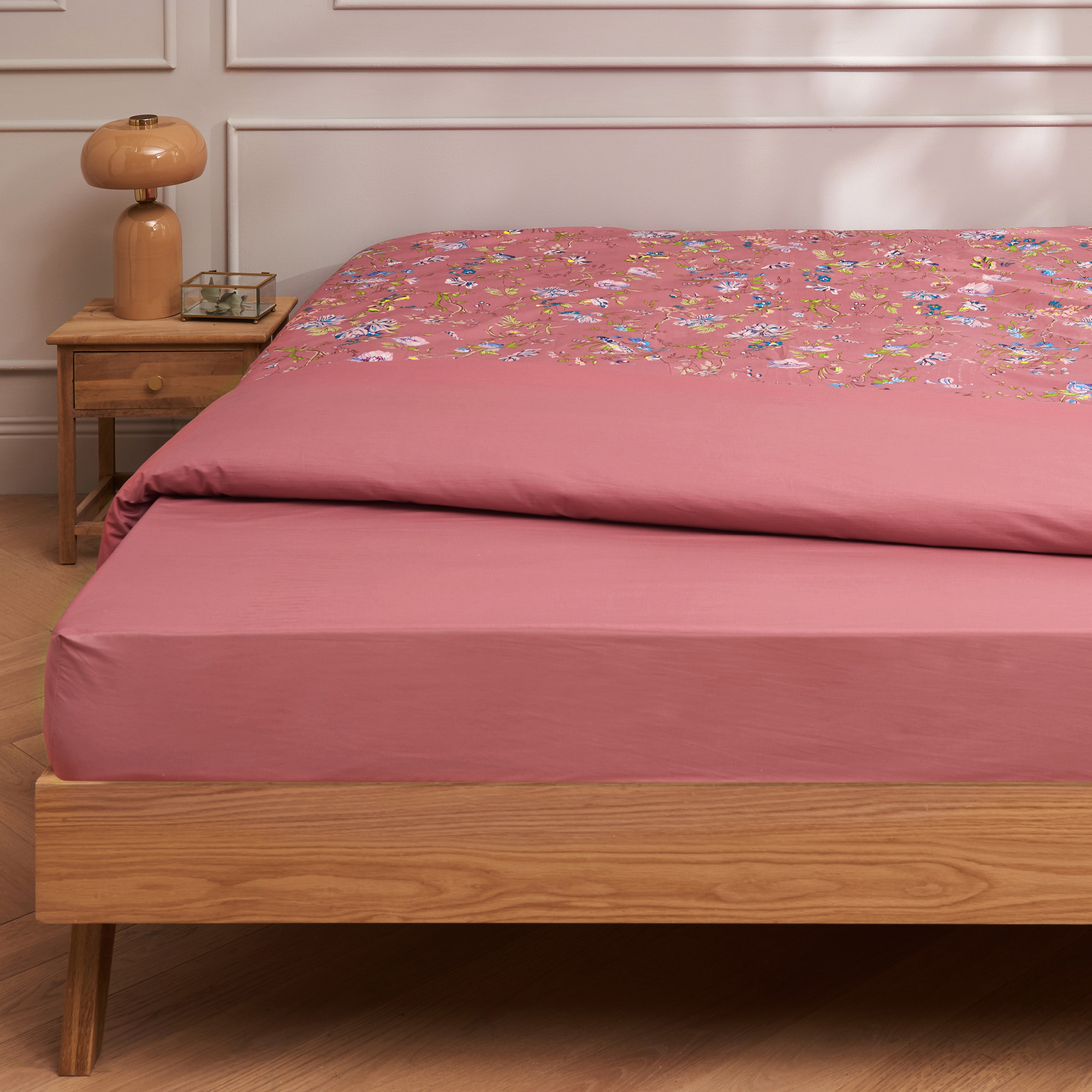 Bettwäsche  Floraler Glanz  100% Baumwolle