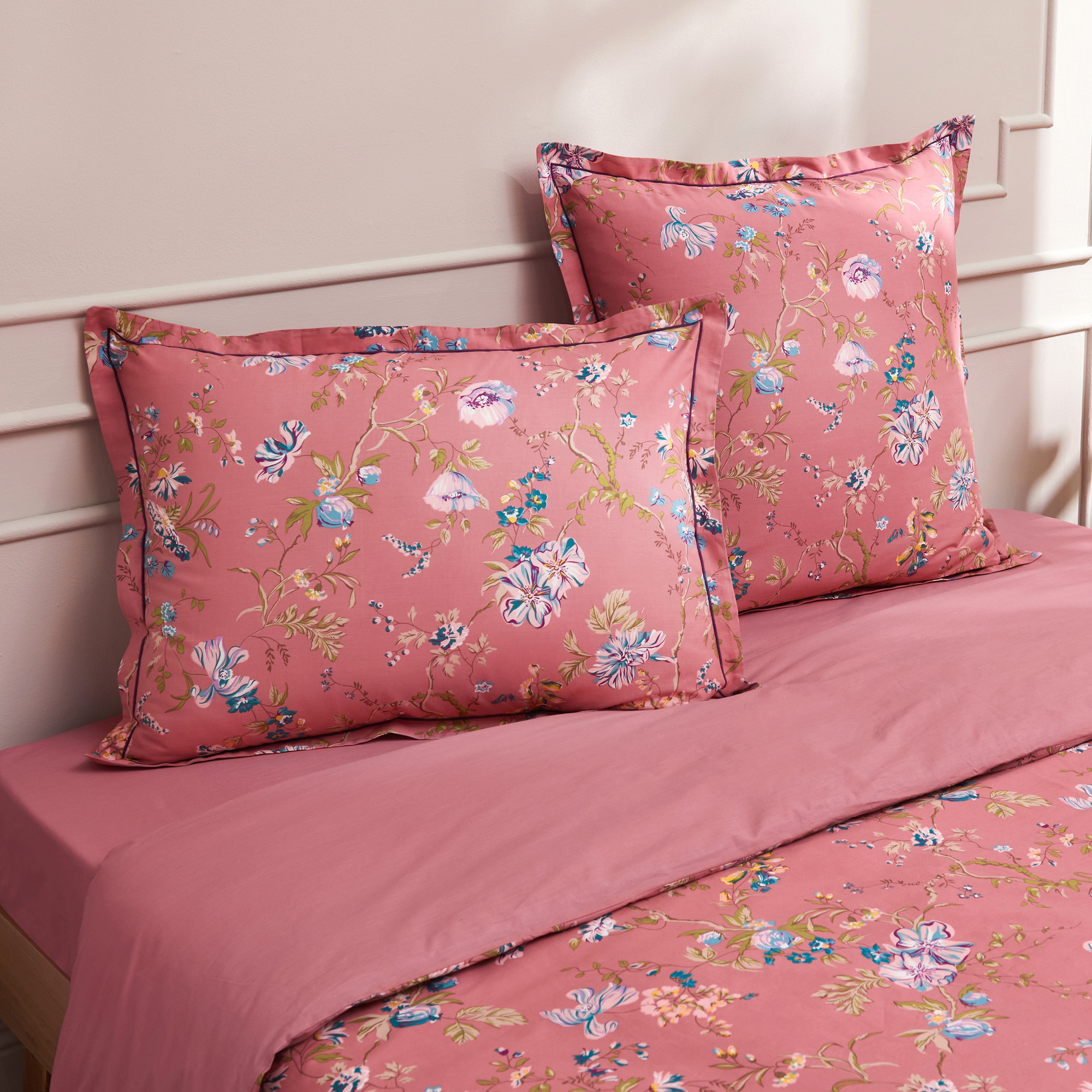 Bettwäsche  Floraler Glanz  100% Baumwolle