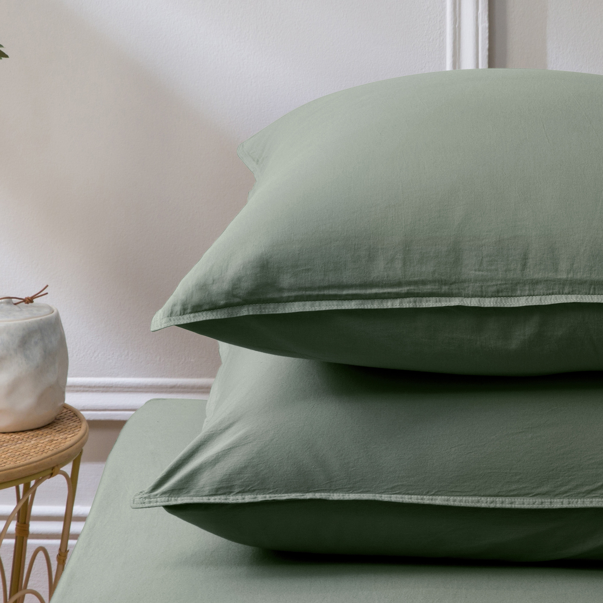 Gewaschener Satin