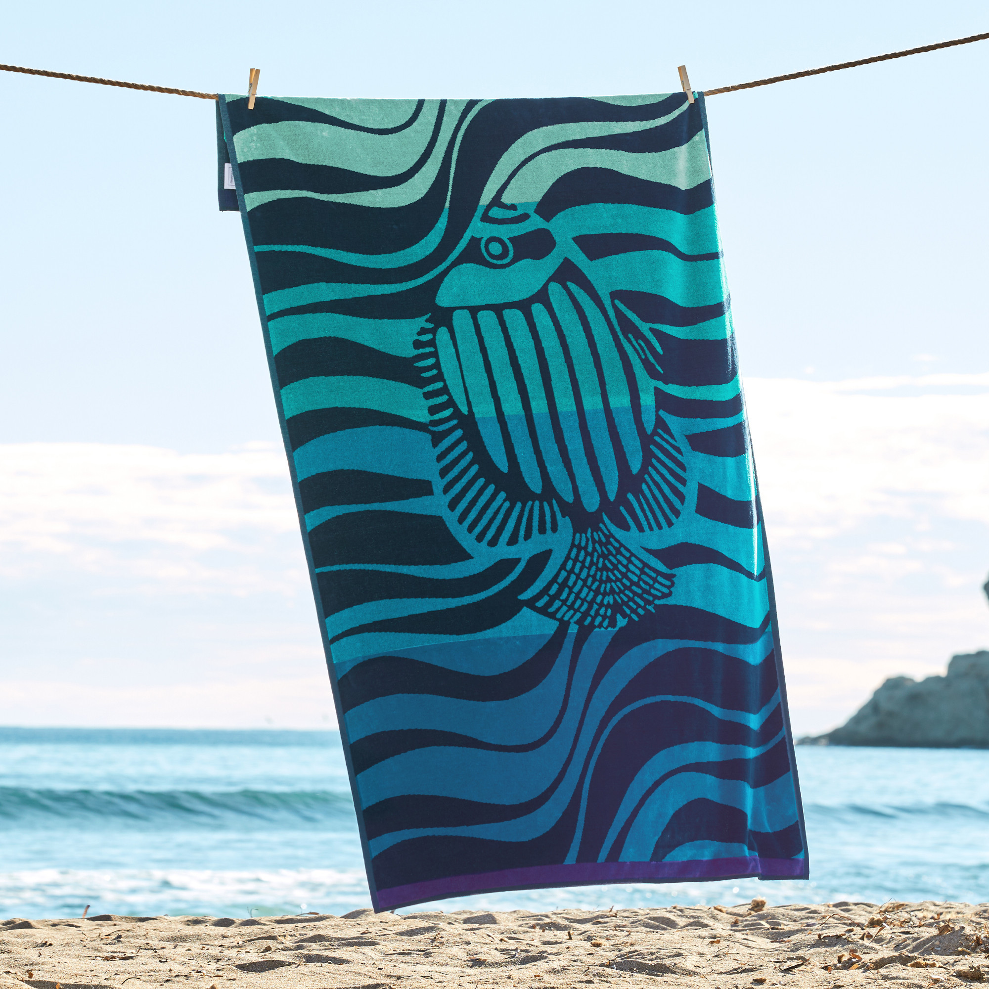 Strandtuch Blaue Weite