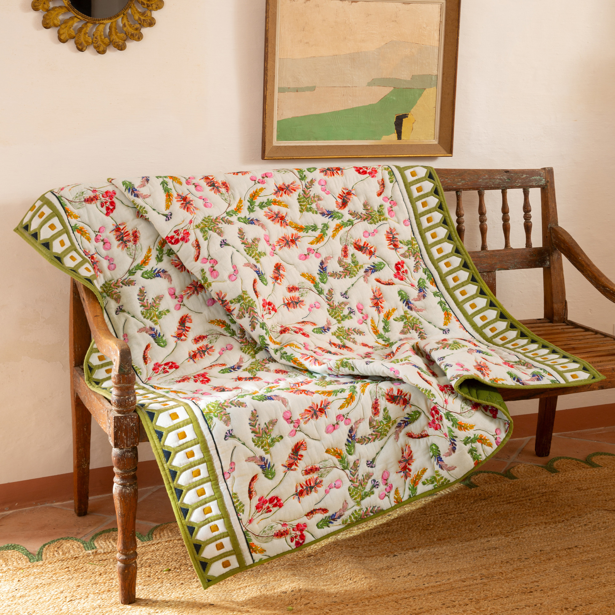 Tagesdecke Casa Flora  Florale Design