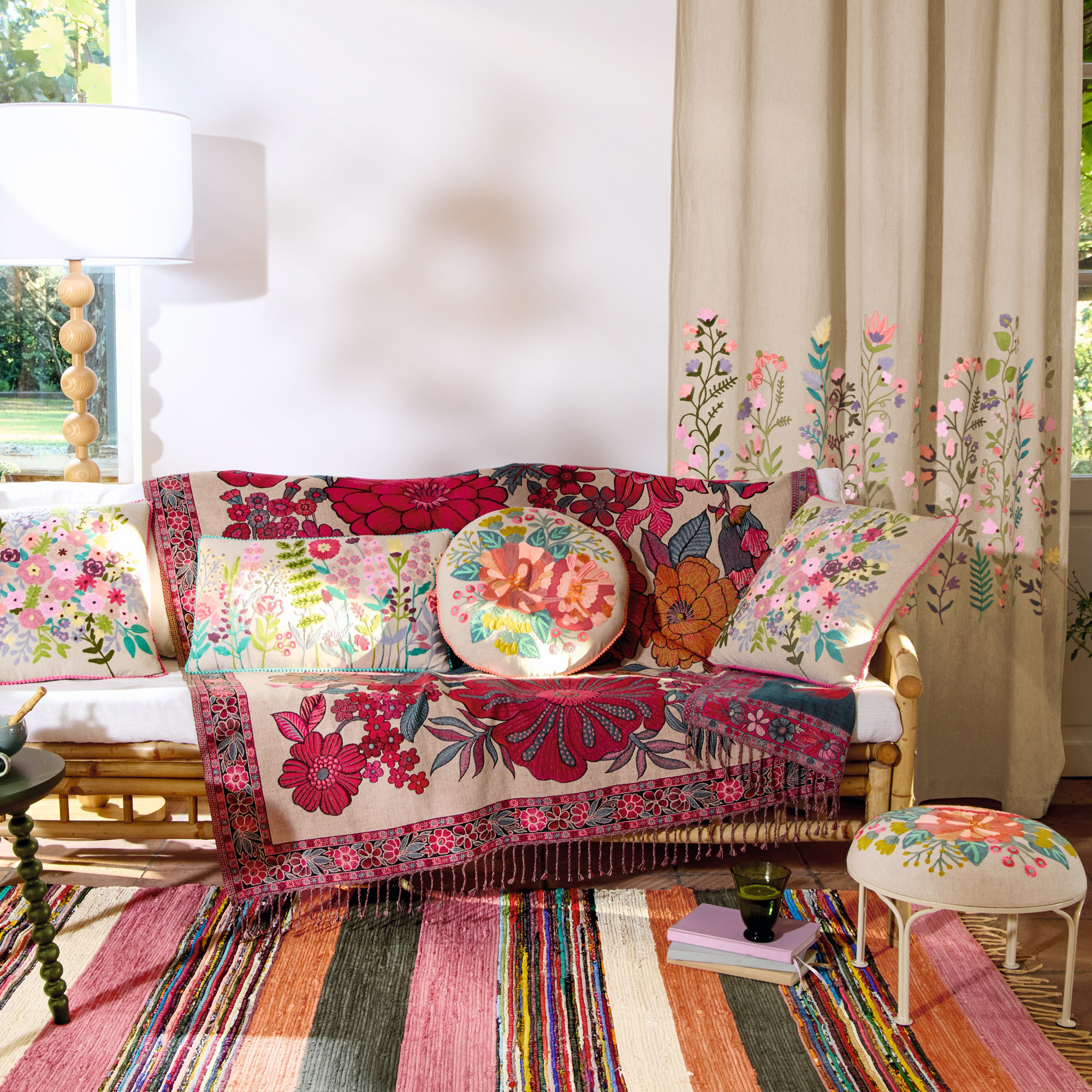 Jacquard-Tagesdecke Fabiane