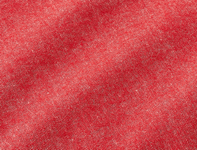 Flanelle tissé-teint rouge