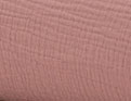 Gaze de coton bois de rose