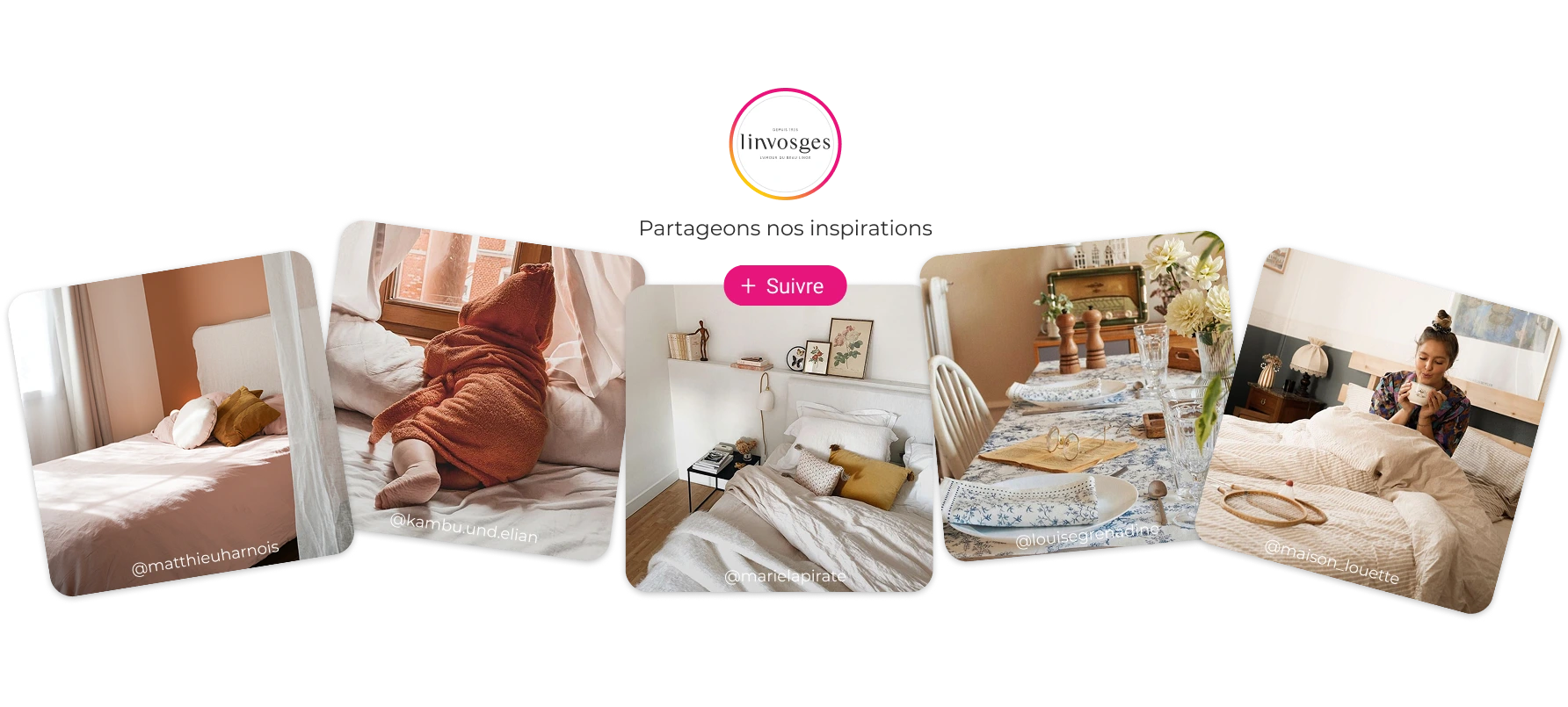 Linge de lit Brume de Lin - Linvosges