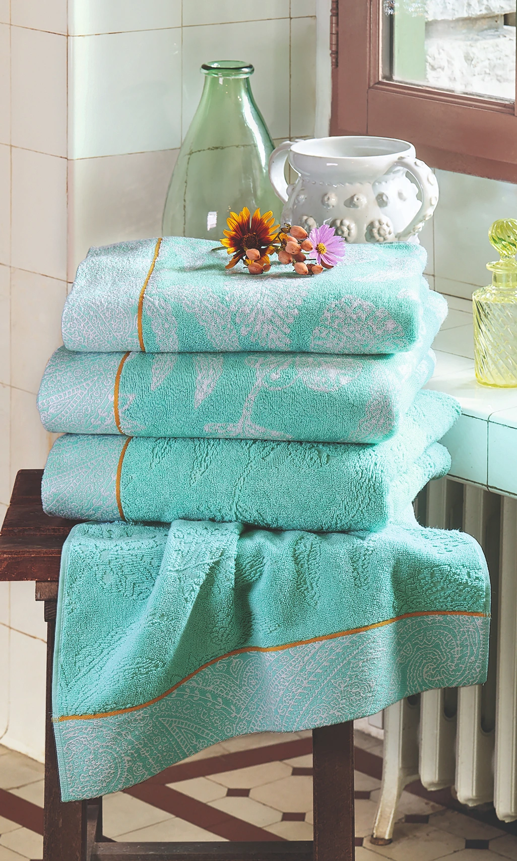 Linge de bain jacquard Jodhpur - Linvosges