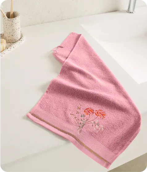 Serviette de bain Balade folk - Linvosges