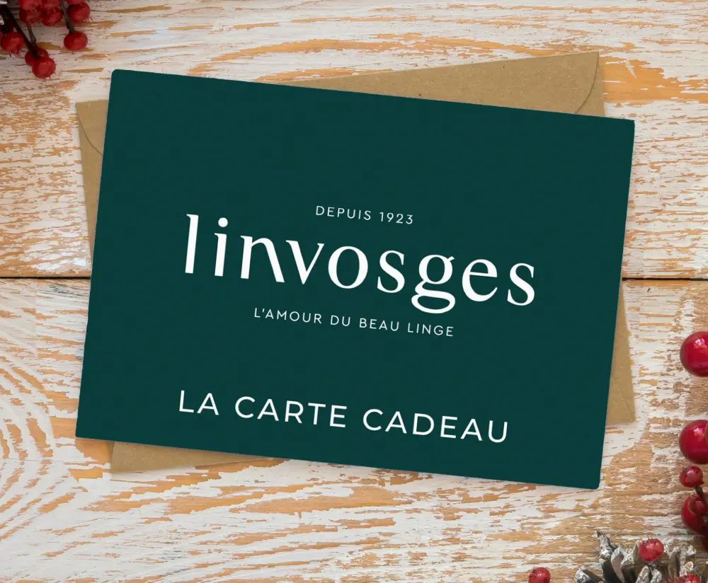 Linvosges : faites plaisir à coup sûr avec la Carte Cadeau !