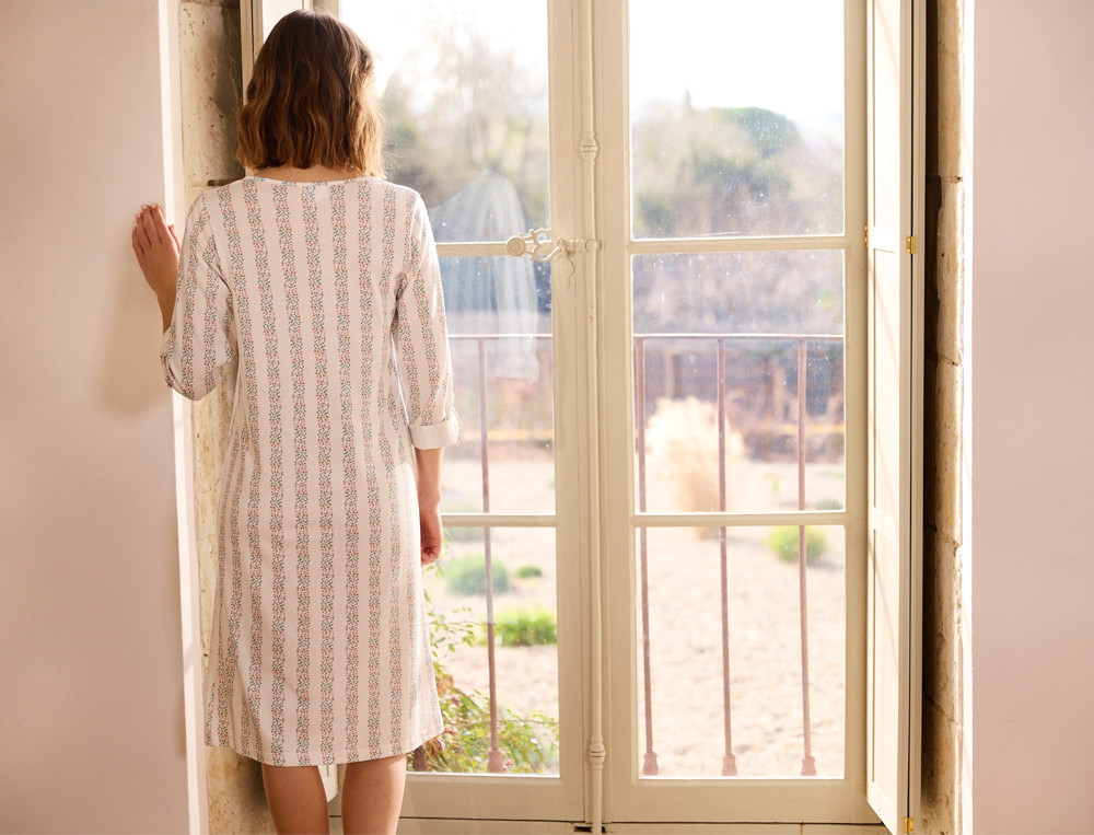 Chemise de nuit Dans la lande Confort du modal