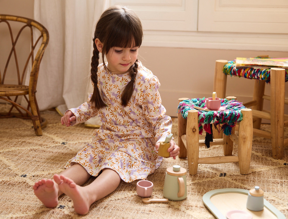 Chemise de nuit enfant Rêve de licornes Imprimé licorne