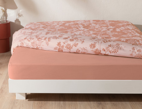 Drap-housse Églantine Percale 100% coton