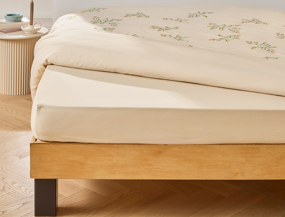 Drap-housse Herbarium Percale 100% coton, 80 fils/cm2