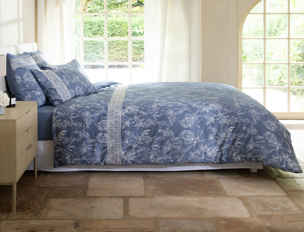 Drap-housse Palacio de Pena Satin 100% coton 120 fils/cm²