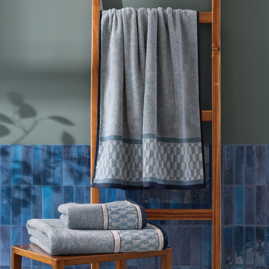 Linge de bain rayures Equinoxe
