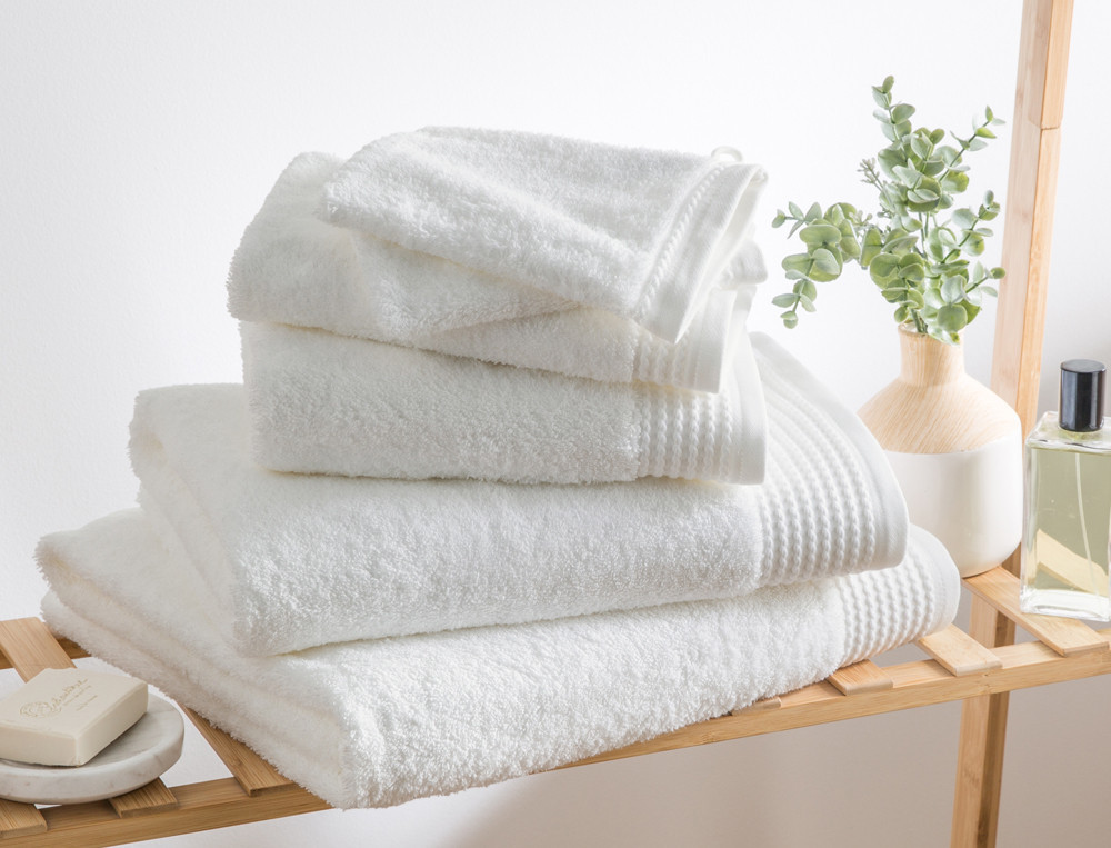 Pack linge de bain Riviera 1 serviette de bain + 1 drap de bain + 2 gants