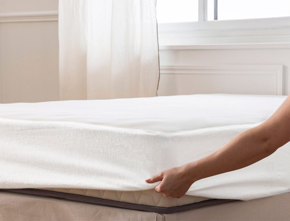 Protège-matelas absorbant Confort anti-acariens Traitement Greenfirst®