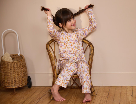 Pyjama enfant Rêve de licornes Imprimé licornes