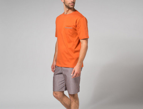 Pyjama short homme Escale - Linvosges