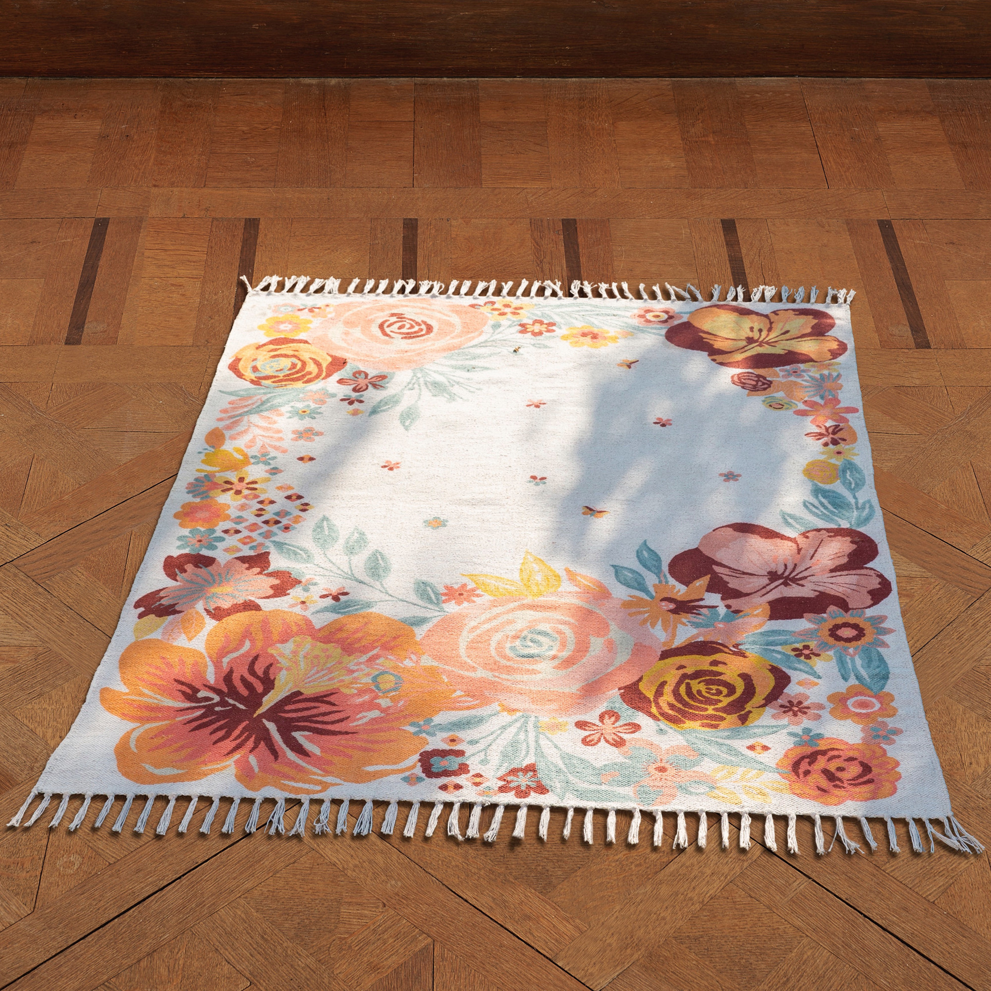 Tapis Myriade Fleurie Imprimé fleuri